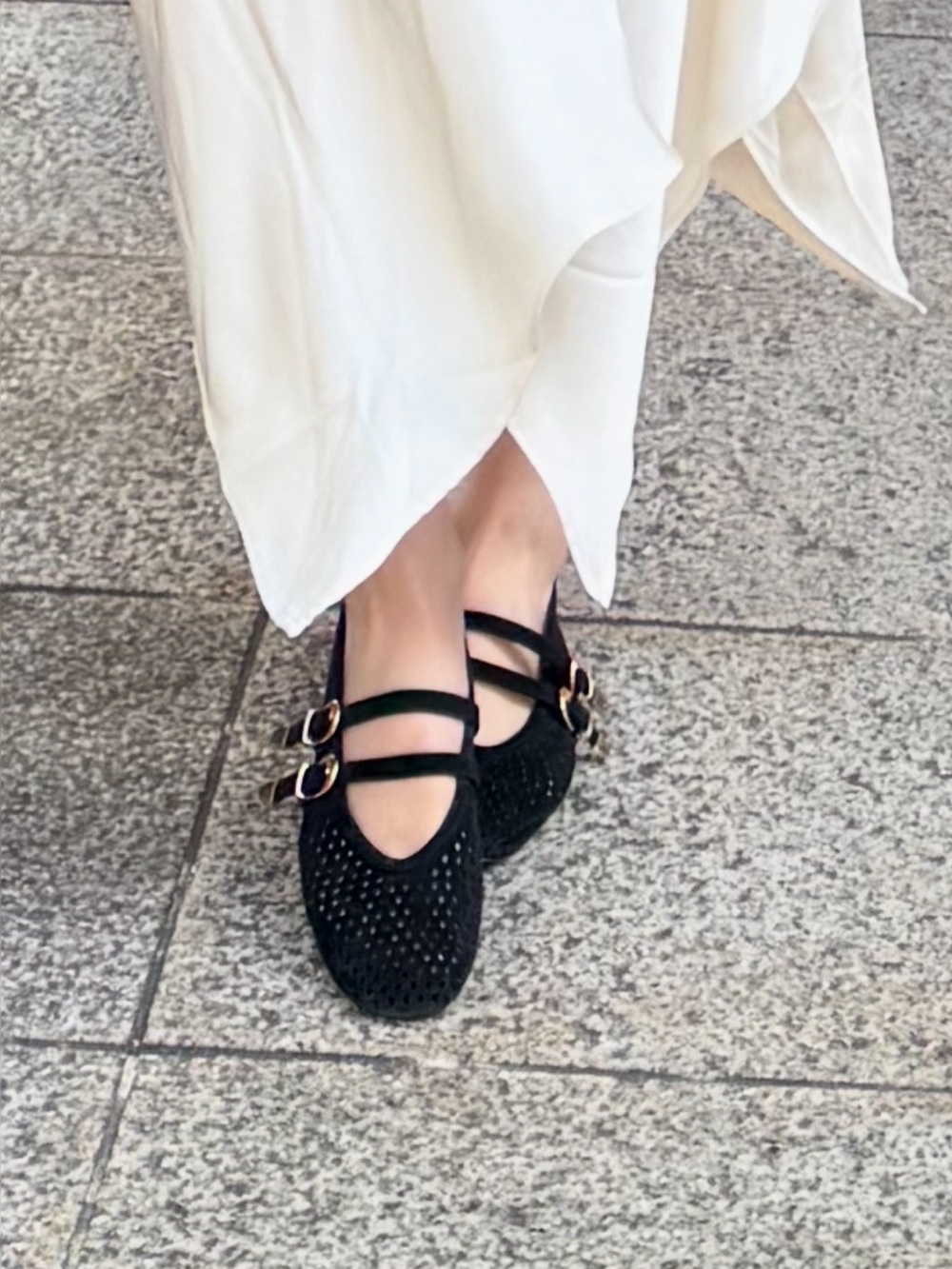 Lissa Perforated Mary Jane Flat
Steve Madden, mesh ballet flat - Picture 3 of 3